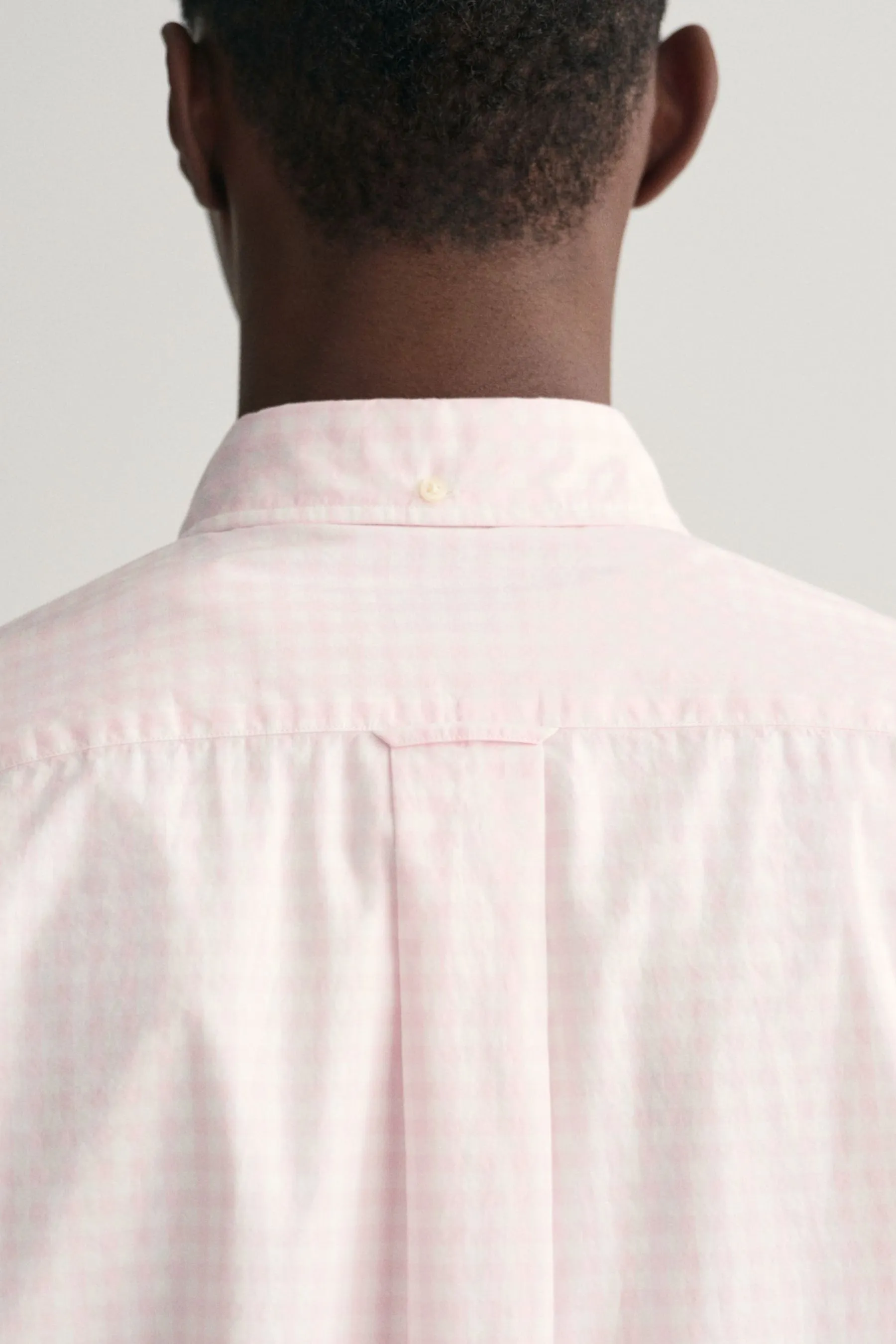 GANT regular  - Vestibilità A quadretti Popeline Maniche corte  100% Cotone Camicia    